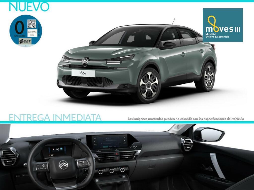 Citroën C4 ë-C4 eléctrico 115kW 54kWh Plus Citroën C4 ë-C4 eléctrico 115kW 54kWh Plus