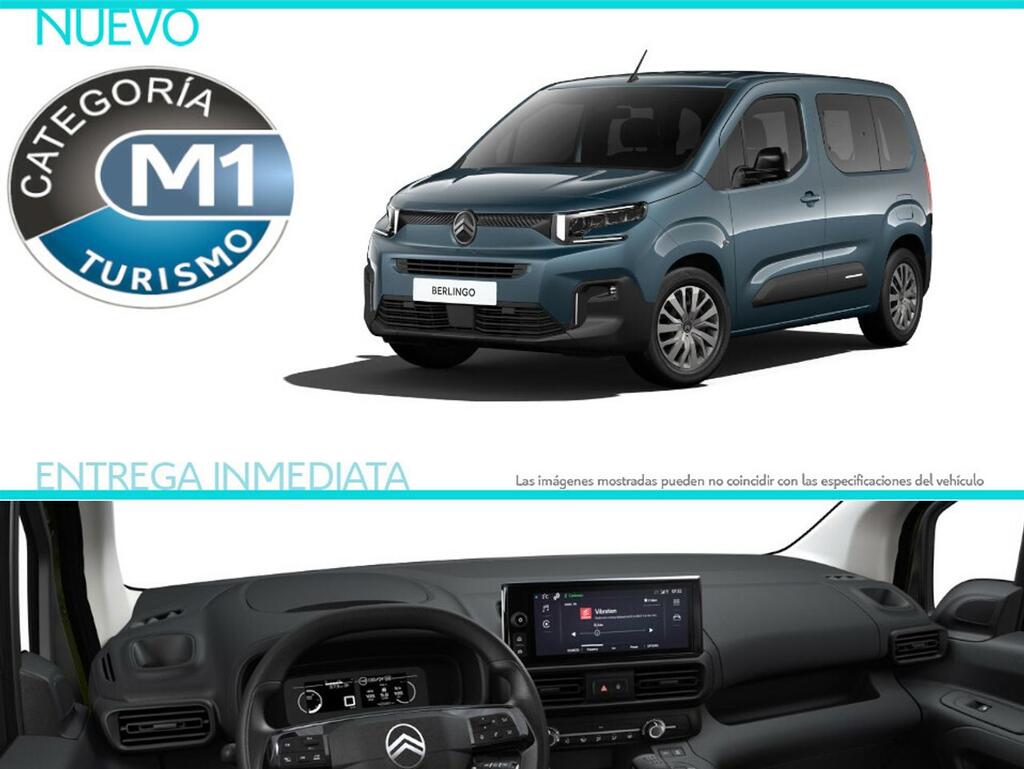 Citroën Berlingo Talla M BlueHDi 100 S&S PLUS Citroën Berlingo Talla M BlueHDi 100 S&S PLUS