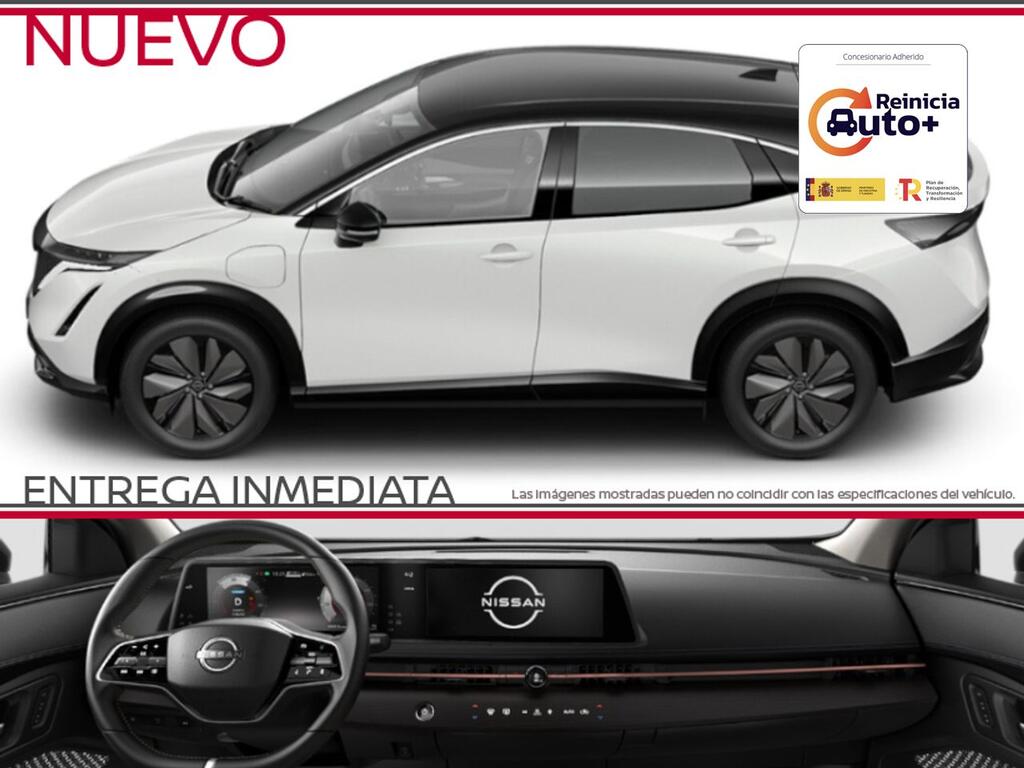 Nissan Ariya 5p 87 kWh e-4ORCE Advance CAR. 22kW + Te Nissan Ariya 5p 87 kWh e-4ORCE Advance CAR. 22kW + Te