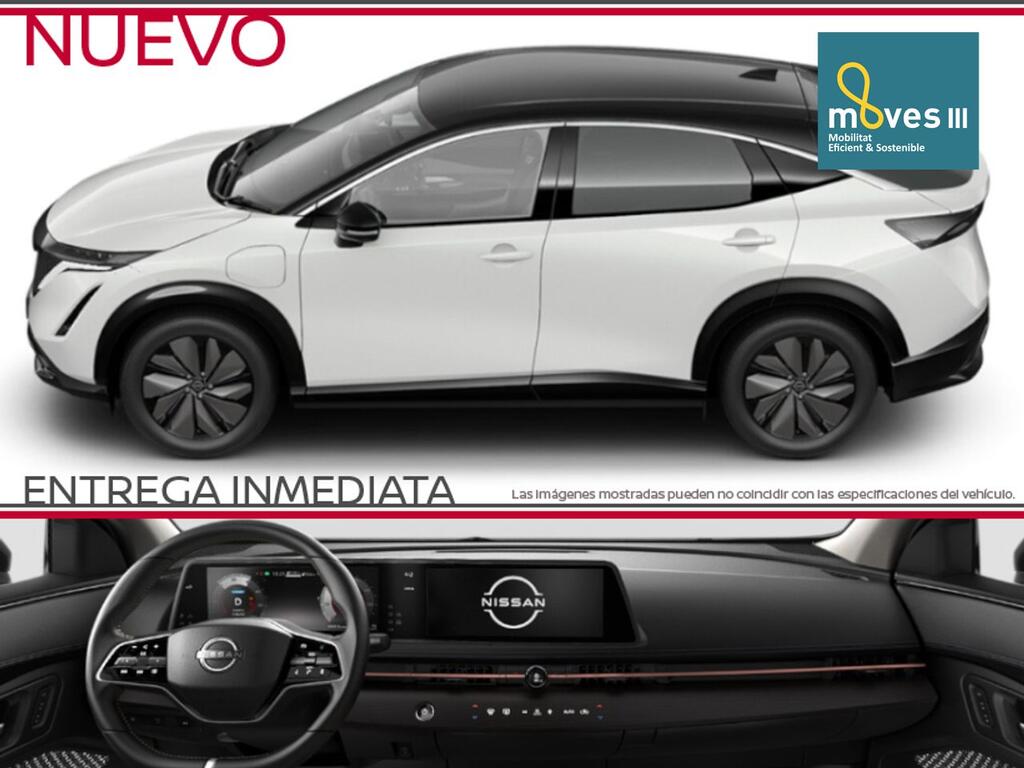 Nissan Ariya 5p 87 kWh e-4ORCE Advance CAR. 22kW + Te 1
