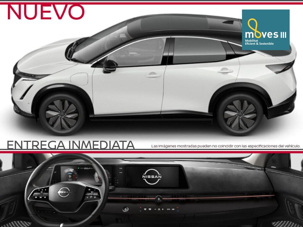 Nissan Ariya 5p 87 kWh 4x2 Evolve CAR. 22kW + Pack Sp Nissan Ariya 5p 87 kWh 4x2 Evolve CAR. 22kW + Pack Sp