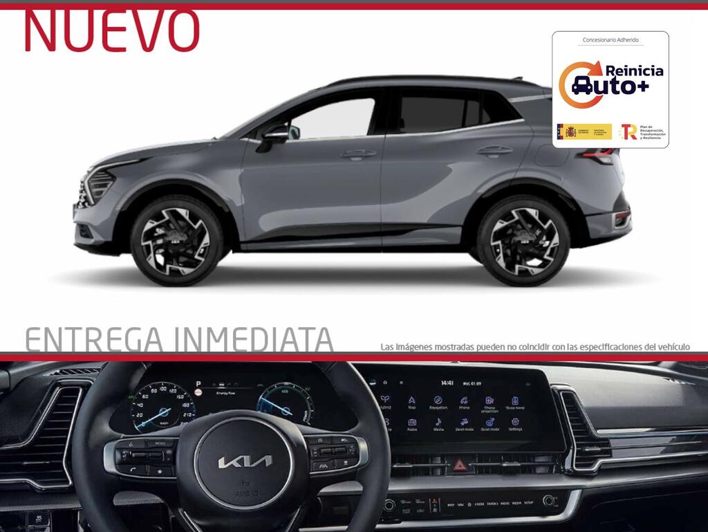 Kia Sportage 1.6 T-GDi HEV 158kW (215CV) Tech 4x2 Kia Sportage 1.6 T-GDi HEV 158kW (215CV) Tech 4x2