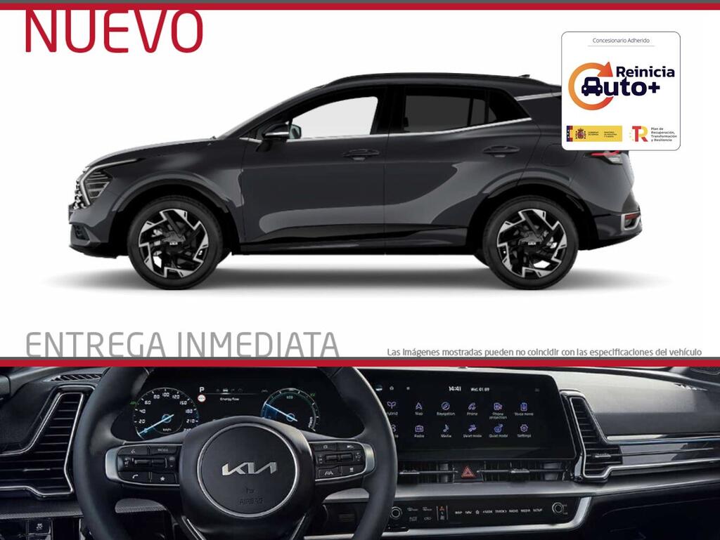 Kia Sportage 1.6 T-GDi HEV 158kW (215CV) Tech 4x2 Kia Sportage 1.6 T-GDi HEV 158kW (215CV) Tech 4x2