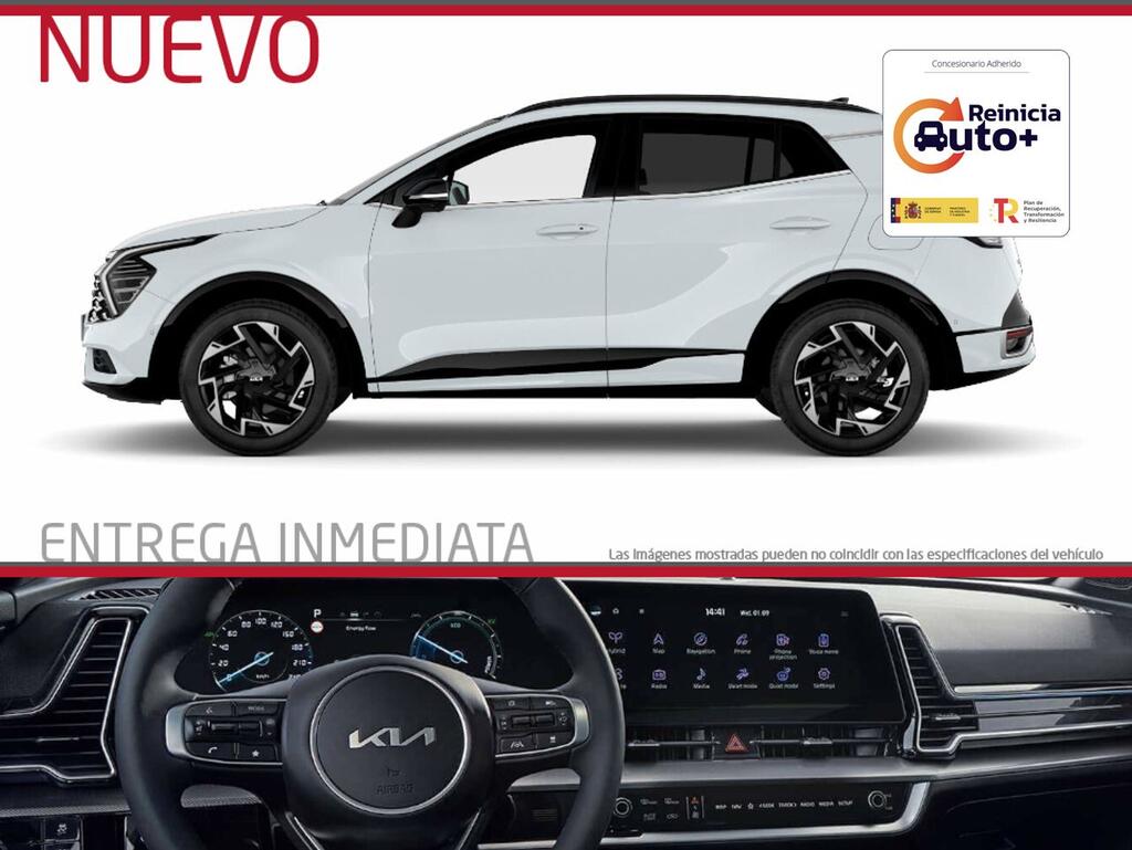 Kia Sportage 1.6 T-GDi HEV 158kW (215CV) Drive 4x2 Kia Sportage 1.6 T-GDi HEV 158kW (215CV) Drive 4x2