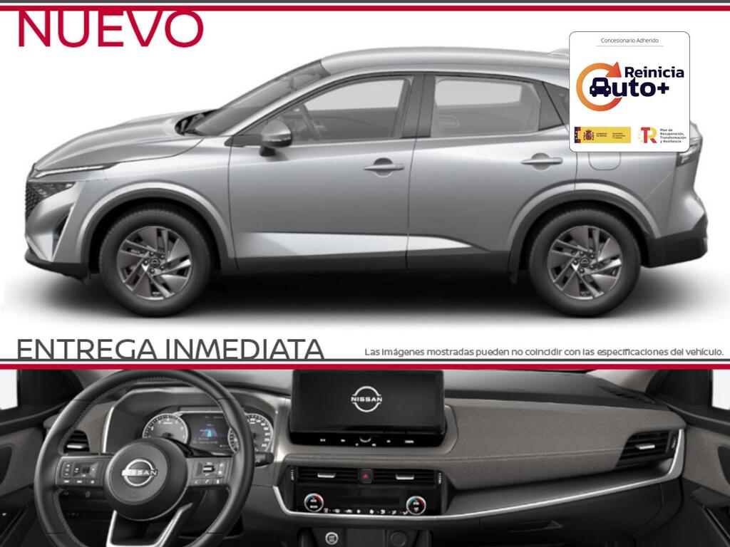 Nissan Qashqai DIG-T 103kW (140CV) mHEV 4x2 Acenta Nissan Qashqai DIG-T 103kW (140CV) mHEV 4x2 Acenta