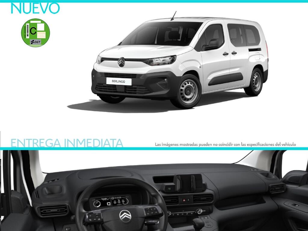 Citroën Berlingo 1.5 BLUEHDI 75KW TALLA XL YOU 5P Citroën Berlingo 1.5 BLUEHDI 75KW TALLA XL YOU 5P