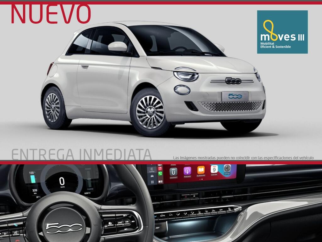 Fiat 500 Monotrim Hb 320km 85kW (118CV) Fiat 500 Monotrim Hb 320km 85kW (118CV)
