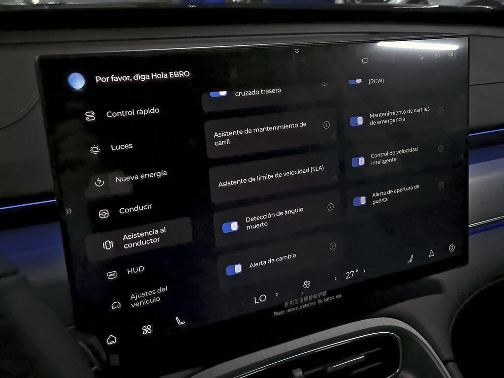 Ebro S800 1.5 TGDI PHEV Luxury E-CVT 24 Ebro S800 1.5 TGDI PHEV Luxury E-CVT 24