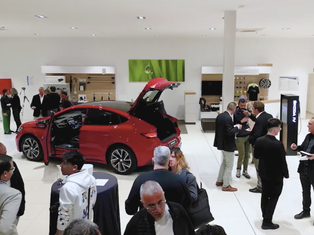 Maas Pragrauto presenta el nuevo Škoda Enyaq Coupé iV 100% eléctrico a las empresas del Bages