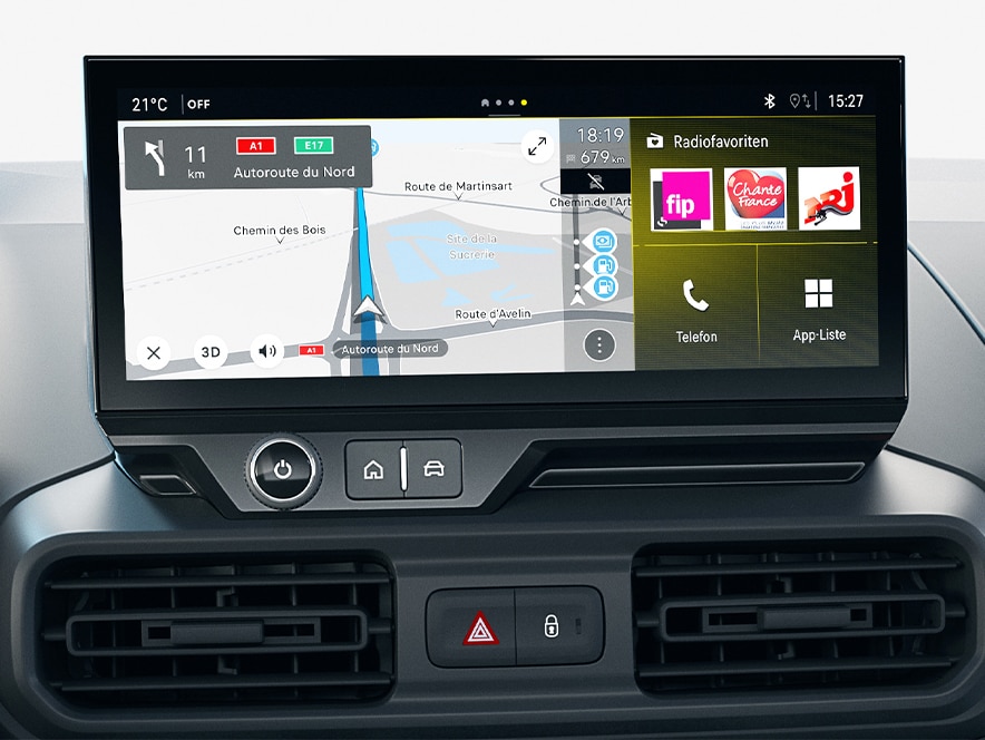 Opel Combo Cargo interior