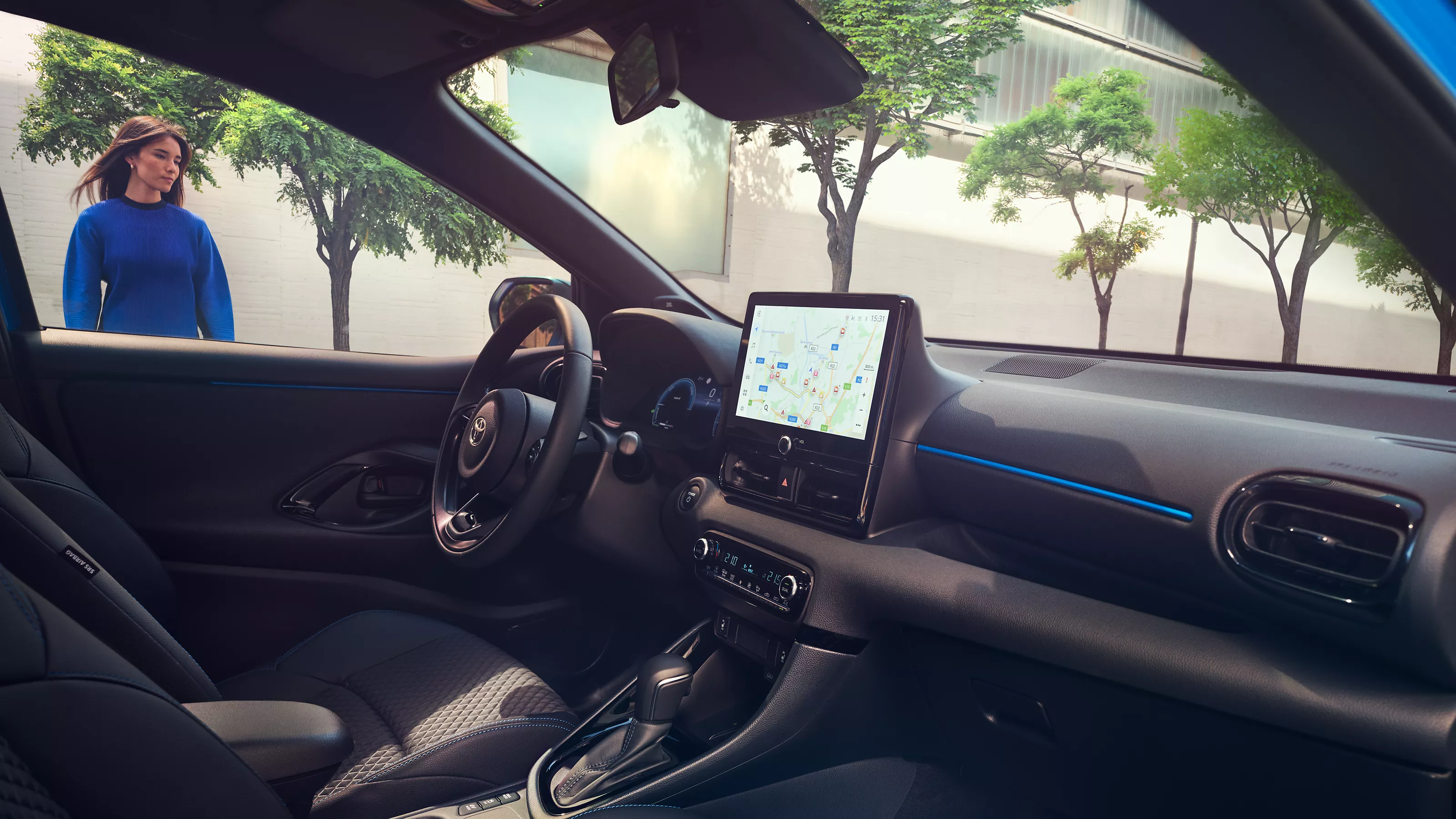 Toyota Yaris interior